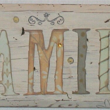 Family Wood Plaque