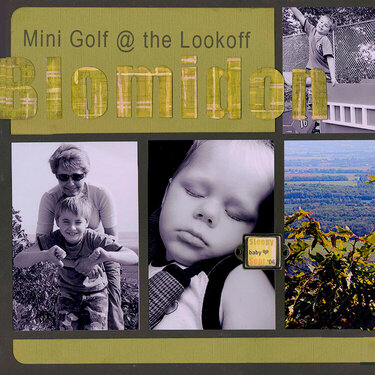 Mini Golf @ The Lookoff