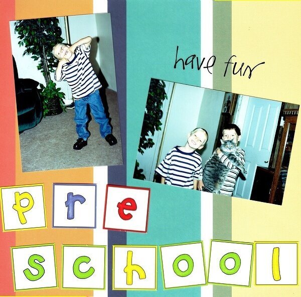 Alex (Preschool) School Album