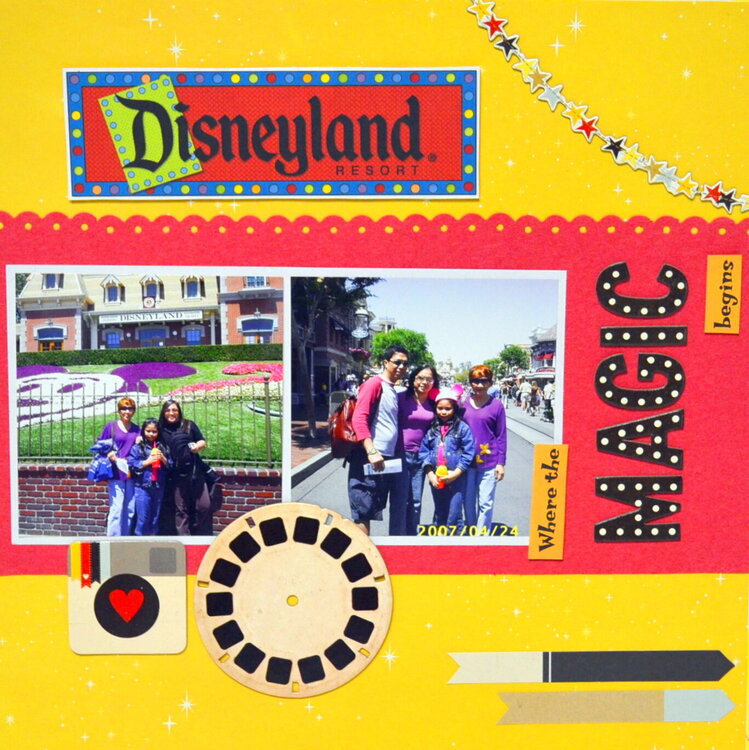Disneyland -Where the Magic Begins