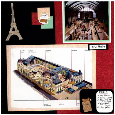 Sightseeing in Paris (Right Page)