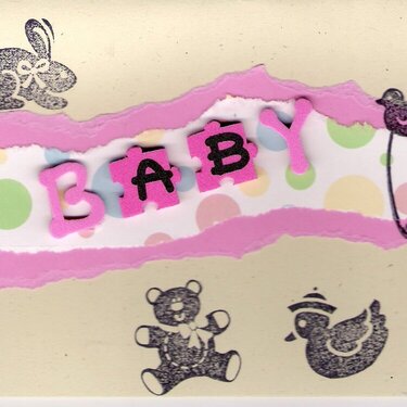 Card swap Baby Girl
