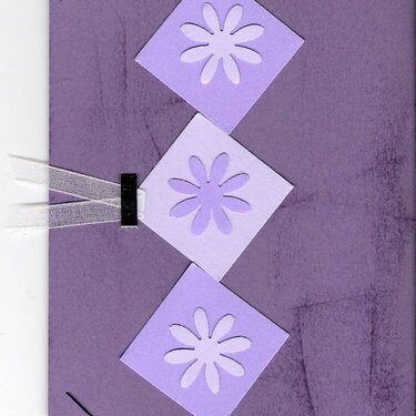 My card swap-Purple