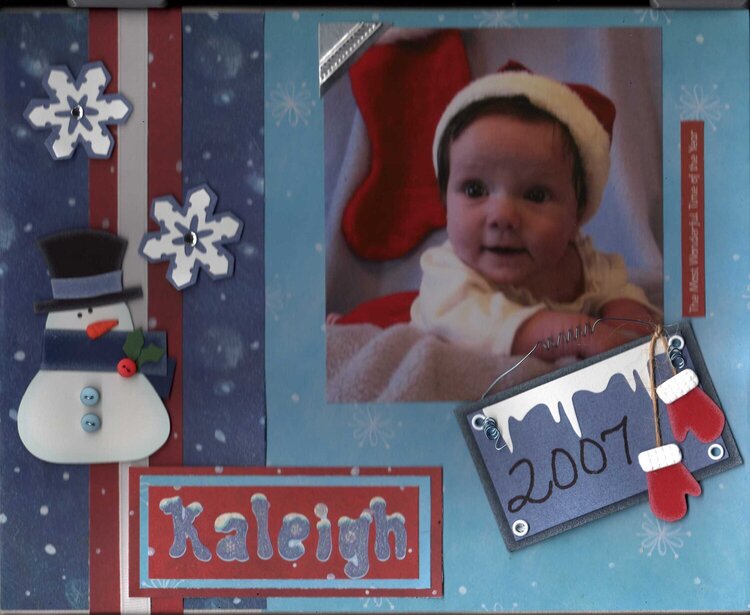 Kaleigh-Christmas 2007