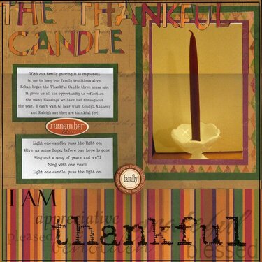 The Thankful Candle
