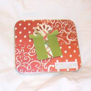 Holiday Gift card holder