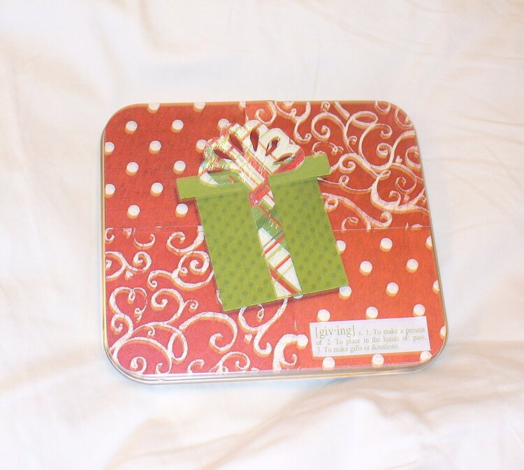 Holiday Gift card holder