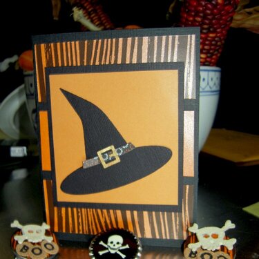 Halloween Card and Pins