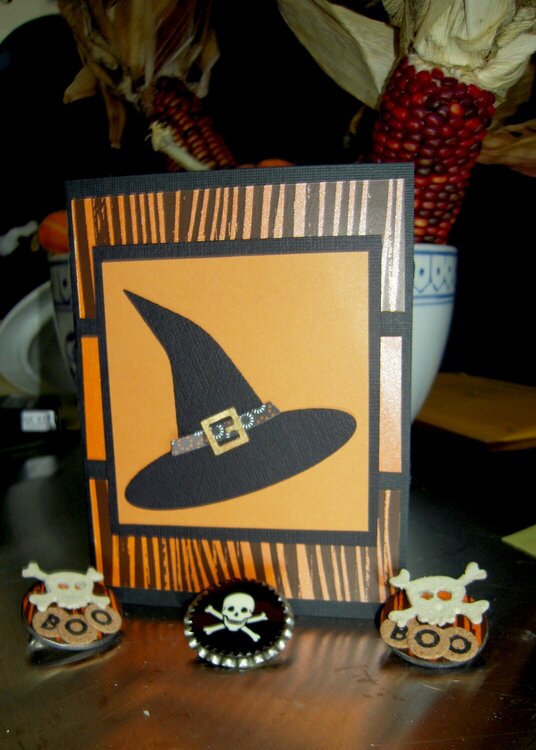 Halloween Card and Pins