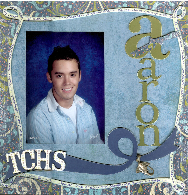Aaron&#039;s junior year @TCHS