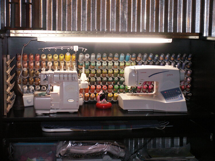 Sewing area