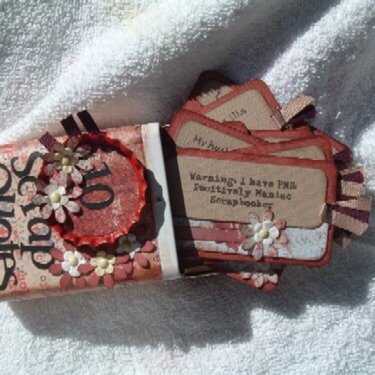 scrap quotes tin and tags