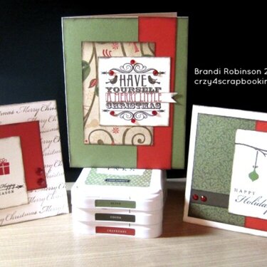 CTMH Pear and Partridge Cards