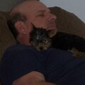 Cocoa sleeping with her daddy