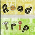 Road Trip Handmade Travel Accordian Album