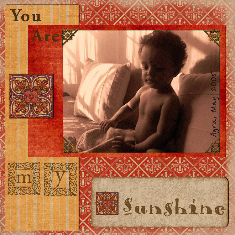You are my sunshine!!!