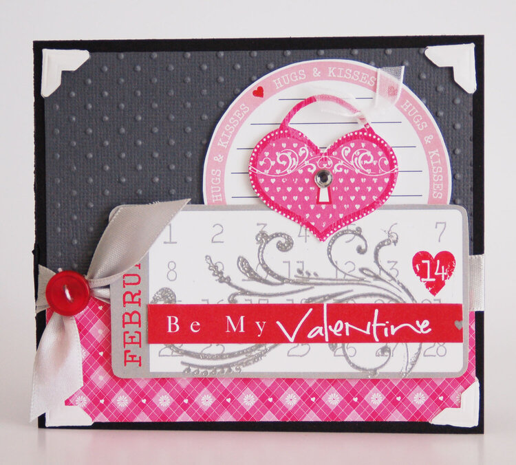 Be My Valentine card LYB Sweet Love collection