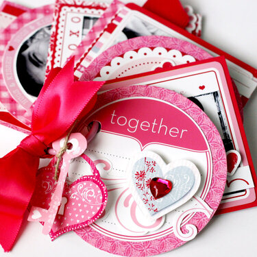Sweet Love Journal Card mini album, LYB Sweet Love collection