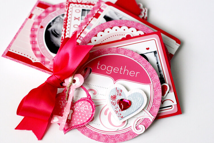 Sweet Love Journal Card mini album, LYB Sweet Love collection