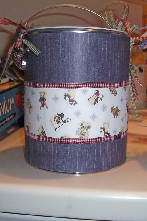 Altered Paint Can - Keep Warm