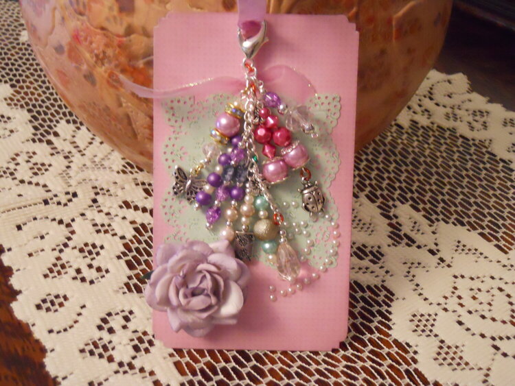 Dangle Charm with Tag