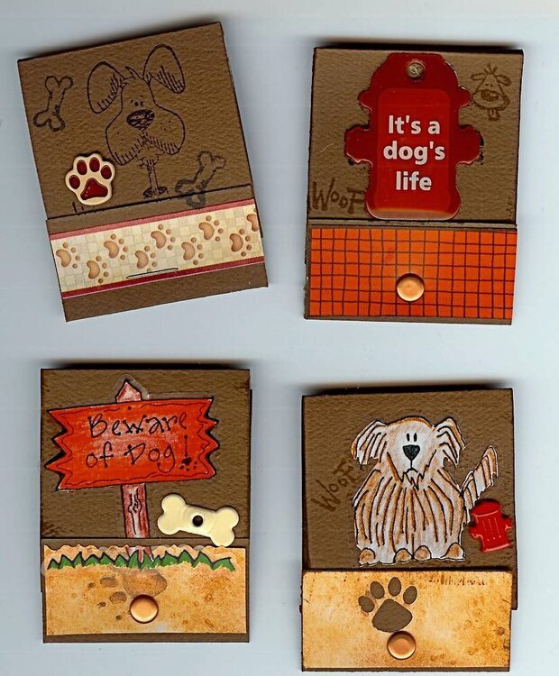 Dog Matchbooks