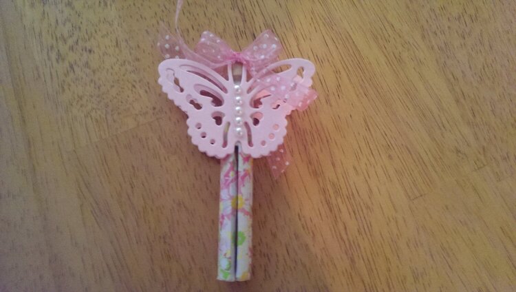 Butterfly Clothes Pin