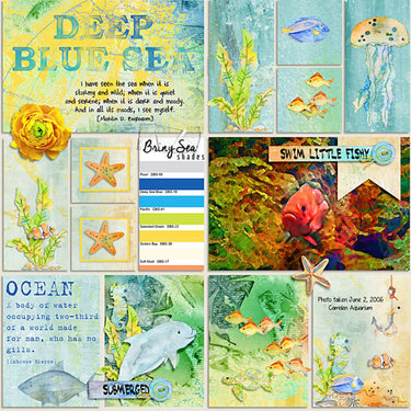 Deep Blue Fish