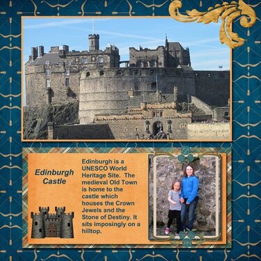 2014, Grandgirlies in Scotland - Edinburgh Castle
