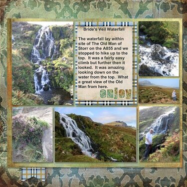 2014, Skye - Bride&#039;s Veil Waterfall