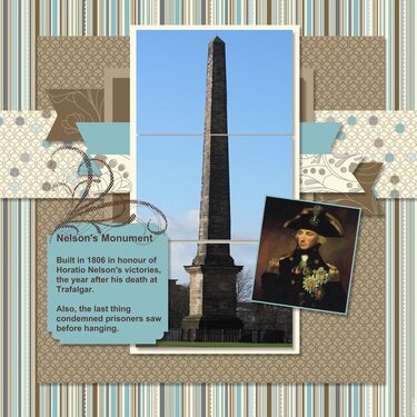 2014, Scotland, Glasgow Green, Nelson&#039;s Monument