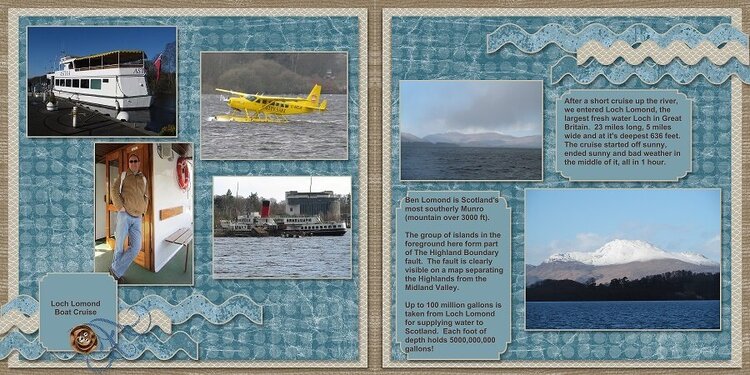 2014, Loch Lomond Boat cruise