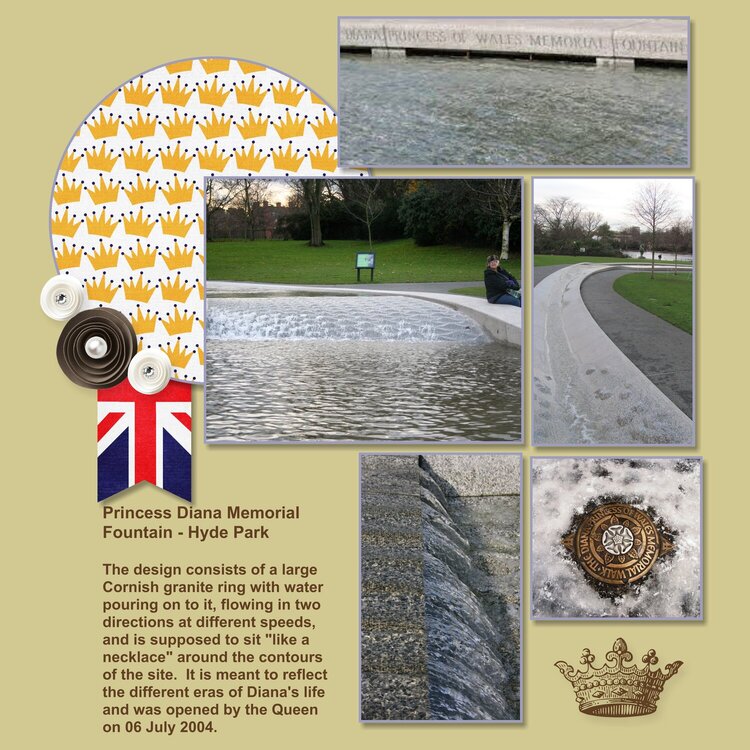 2014, London - Princess Diana Memorial Fountain