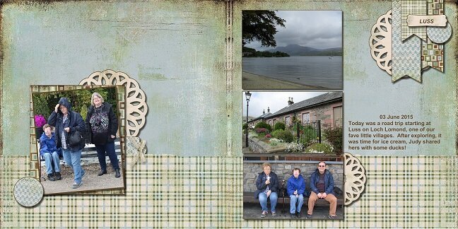 2015, Scotland, Mom and Judy&#039;s Trip - Luss