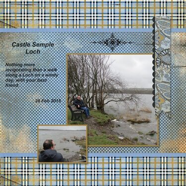 2015, Castle Semple Loch, March Page Maps Sketch 1