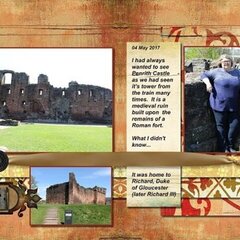 2017, England - Penrith Castle - May 2 Page Layout