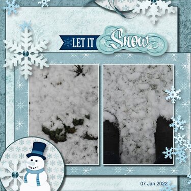 2022 - January Sketch 2 - Let It Snow