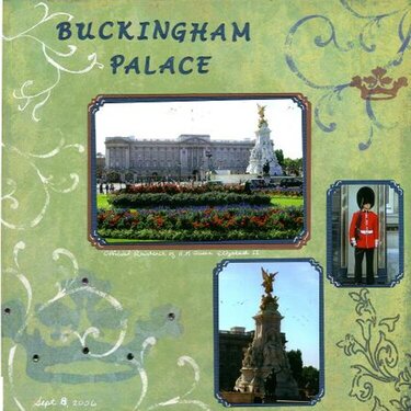 2006 Buckingham Palace - Left side
