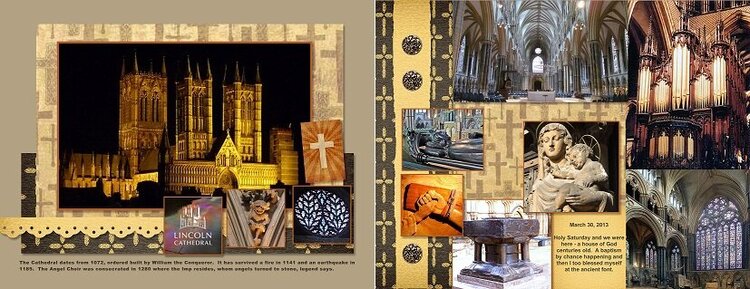 2013 March - Churches of England - Lincoln Cathedral