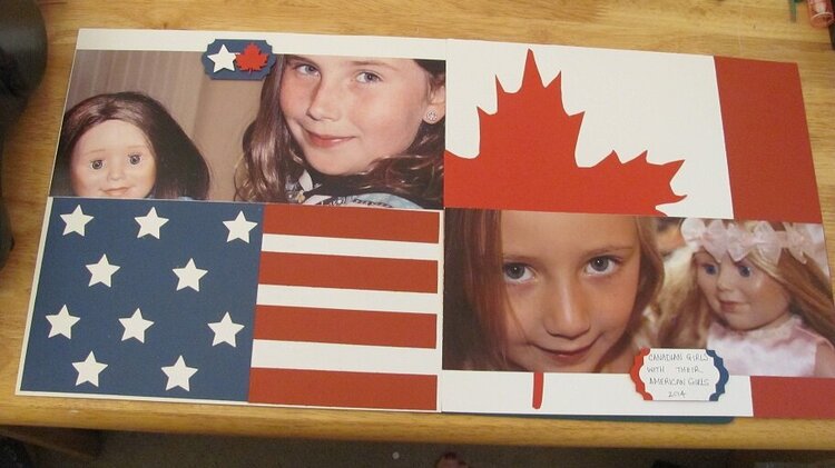 Canadian Girls with their American Girls - No Pattern Paper, Hoarders