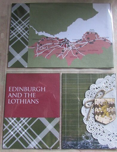 Historic Scotland 6x8 Pocket Page - Edinburgh