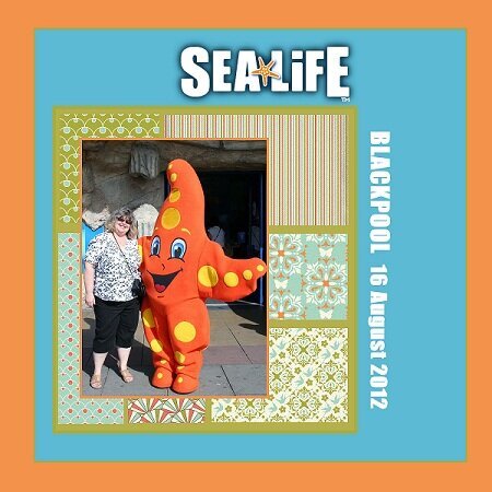 Sealife Blackpool UK - August Monthly Sketch Week 3
