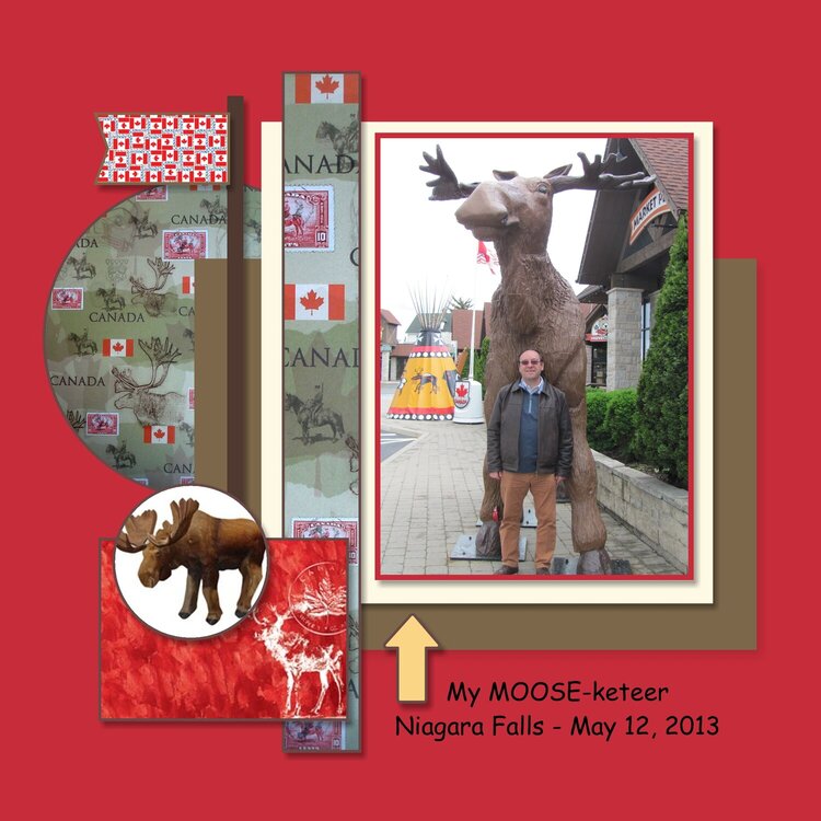 2013 May Canada Trip - My MOOSE-keteer