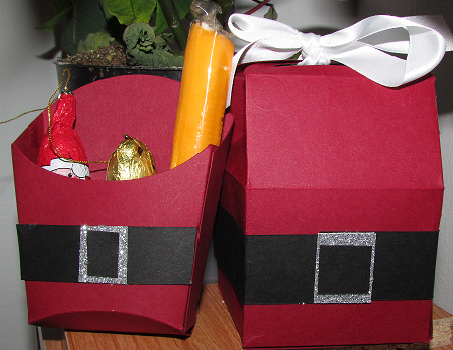 Christmas Treat Boxes - Sizzix