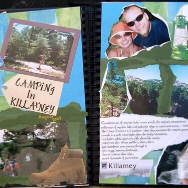 Killarney Camping - Two Page Layout