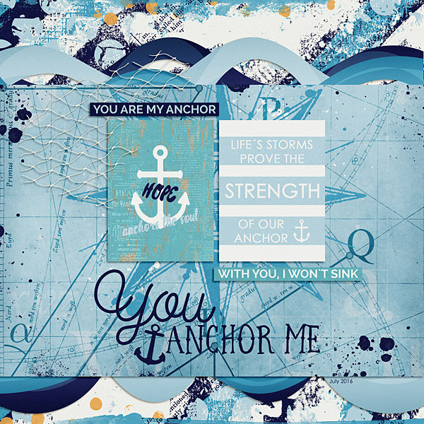 you anchor me