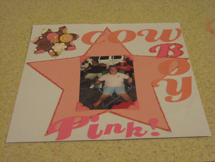 Cowboy Pink!