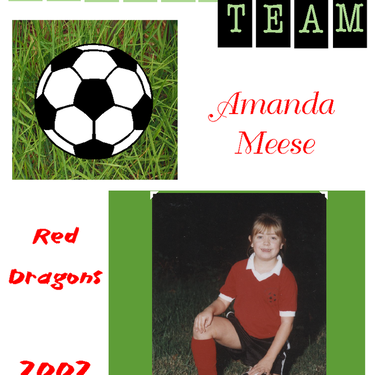 Amandas soccer picture