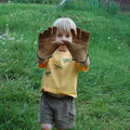 Little boy - big hands