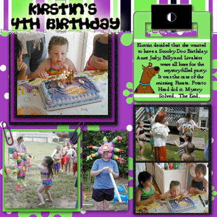Kirstin&#039;s 4th Birthday